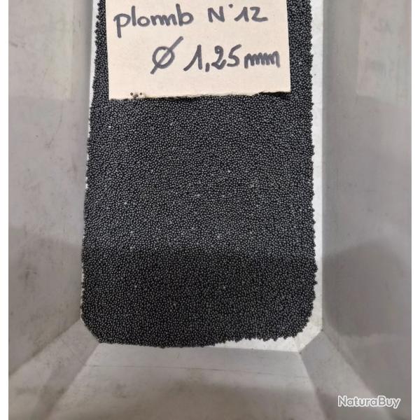 1kg Grenaille de plomb n12