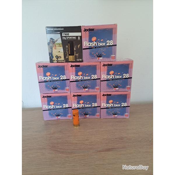 8 bo�tes de 25 cartouches calibre 12 cause arr�t ball trap
