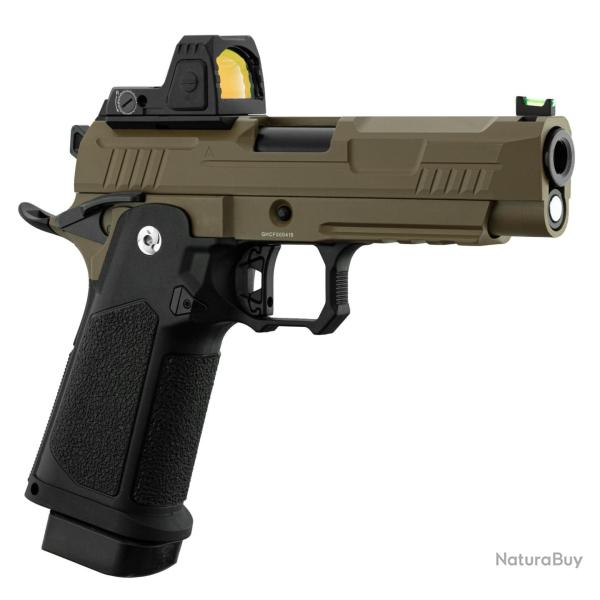 ARCTURUS Pistolet GBB airsoft Vanguard 4.3" RDS BLK/TAN