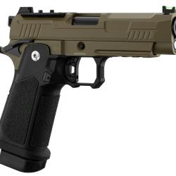 ARCTURUS Pistolet GBB Vanguard 4.3" Hi-Capa BLK/TAN