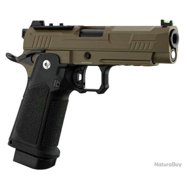 ARCTURUS Pistolet GBB Vanguard 4.3" Hi-Capa BLK/TAN