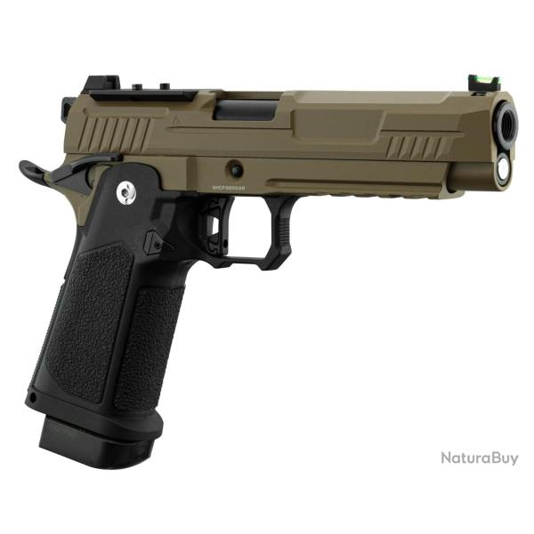 ARCTURUS Pistolet GBB Vanguard 5" Hi-Capa BLK/TAN