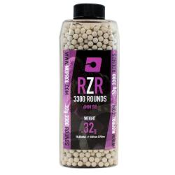 BILLES AIRSOFT 6MM RZR BOUTEILLE DE 3300 BBS 0,32G
