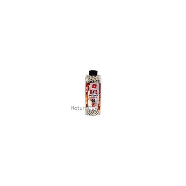 BILLES AIRSOFT 6MM RZR 0.30G BIO BOUTEILLE 3300 BBS