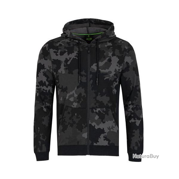 Sweat Zipp� Korda Hoodie Black Kamo XXL