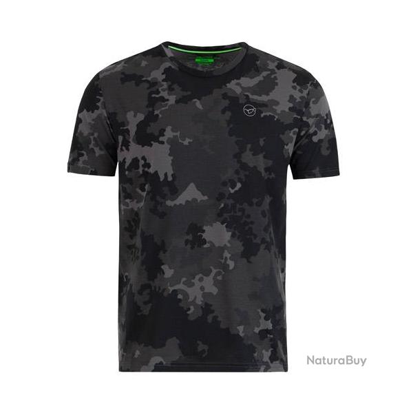 T-Shirt Korda Black Kamo Tee L