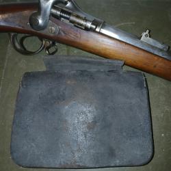 Cartouchi&egrave;re de ceinturon mod&egrave;le 1845 arm&eacute;e fran&ccedil;aise Second Empire 1870 - Bon &eacute;tat.1.
