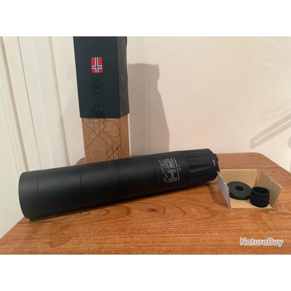 Silencieux A-TEC H2 calibre .30 - M15x1 - �tat comme neuf - bo�te d'origine et accessoires