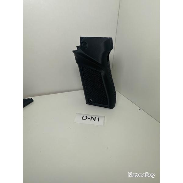 (D-N1) Crosse noire droitier pour pistolet Unique 22lr mod�le D et E.