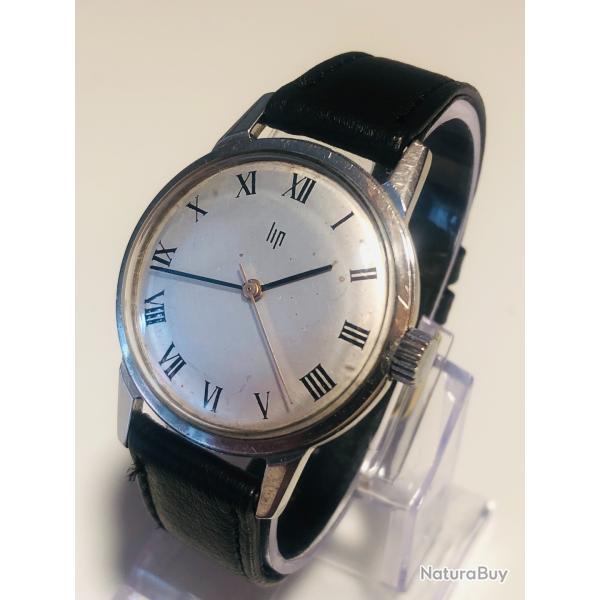 Montre LIP Vintage M�canique - Calibre Allemand PUW 360 - tr�s bon �tat