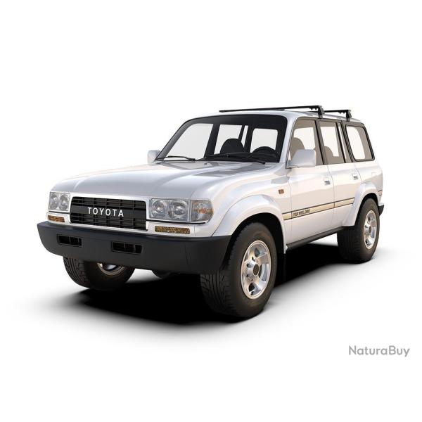 Barres de toit sur goutti�re pour Toyota Land Cruiser 80