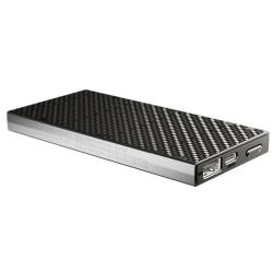 Batterie externe en carbone - 10 000 mAh