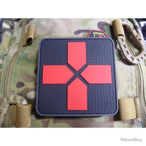 Big Red Cross Medic Patch - Blackmedic