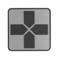 Big Red Cross Medic Patch - Gris