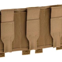 Blue Force Gear Flapped Ten-Speed M4 Three Mag Pouch - Coyote
