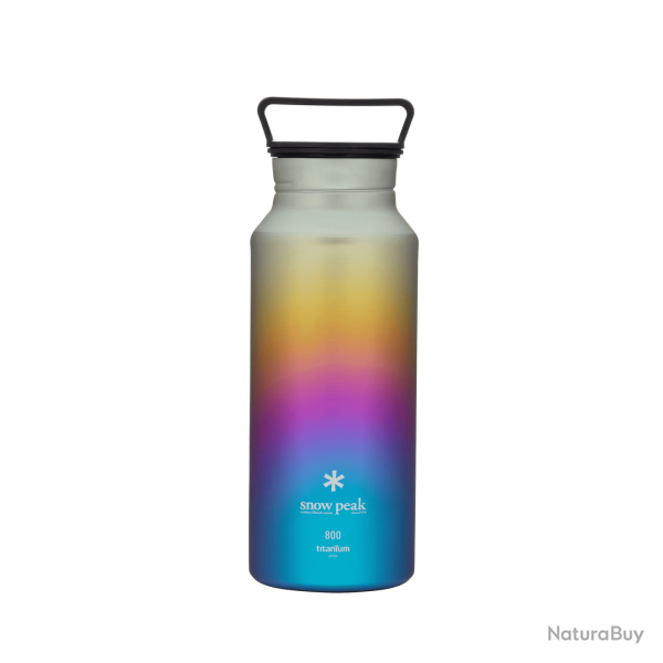 Bouteille Aurora en Titanium 800 Rainbow