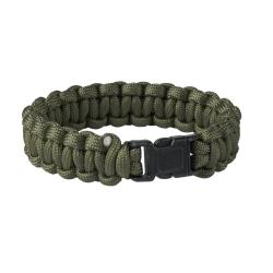 Bracelet de survie paracorde - Olive Green