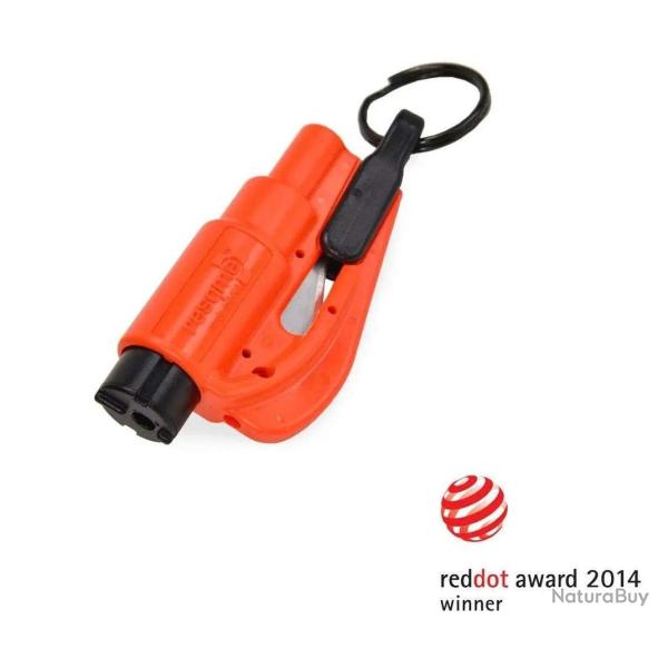 Brise vitre et Coupe sangle - Orange
