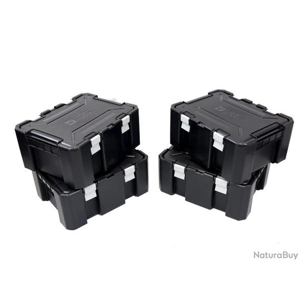 Caisses de rangement Wolf Pack Pro, lot de 4