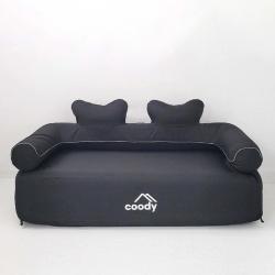 Canap&eacute; gonflable Coody - Noir
