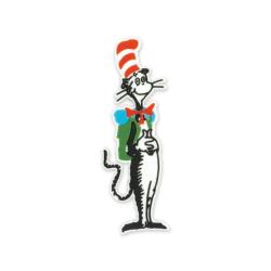 Cat in the Hat and Backpack PVC Morale Patch