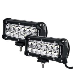 Classic-SM Series Dual Row LED Light Bar 6000K White Spot