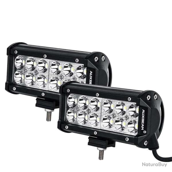 Classic-SM Series Dual Row LED Light Bar 6000K White Spot