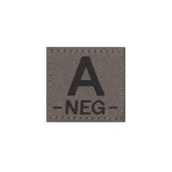Clawgear A Neg Bloodgroup Patch - RAL7013
