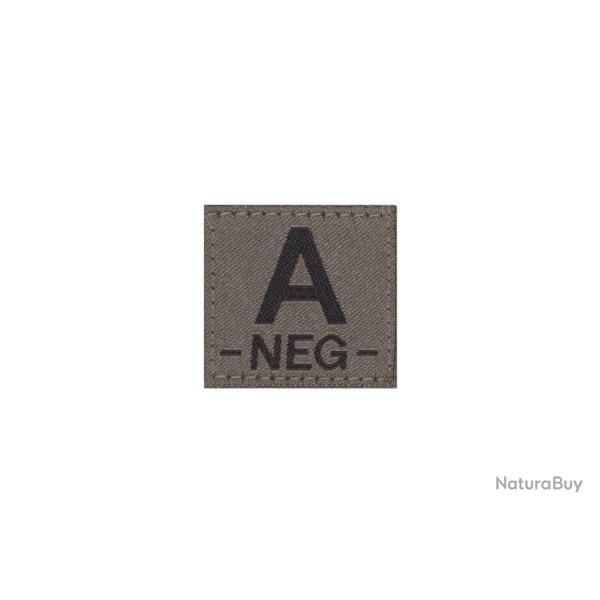 Clawgear A Neg Bloodgroup Patch - RAL7013