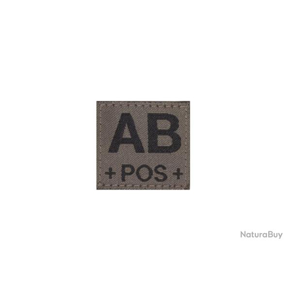 Clawgear AB Pos Bloodgroup Patch - RAL7013