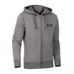 Clawgear CG Logo Zip Hoodie Wolf Grey