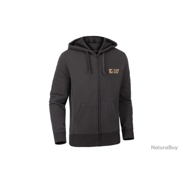 Clawgear CG Logo Zip Hoodie Black