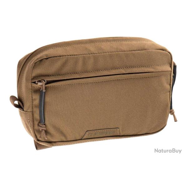 Clawgear Medium Horizontal Utility Pouch Zipped Core - Coyote