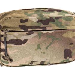 Clawgear Medium Horizontal Utility Pouch Zipped Core - Multicam