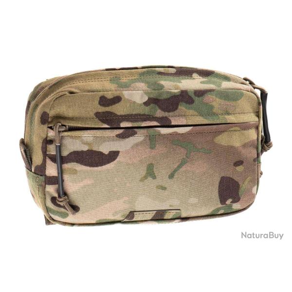 Clawgear Medium Horizontal Utility Pouch Zipped Core - Multicam