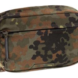 Clawgear Medium Horizontal Utility Pouch Zipped Core - Flecktarn