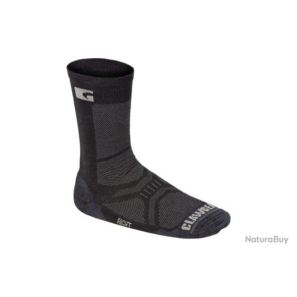 Clawgear Merino Crew�Socks - Black / 36-38