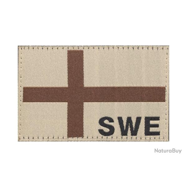 Clawgear Sweden Flag Patch - Desert