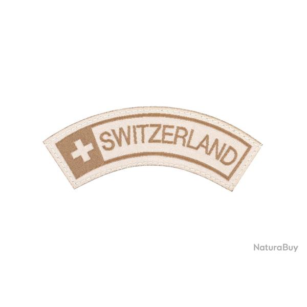 Clawgear Switzerland Small Tab Patch - Desert