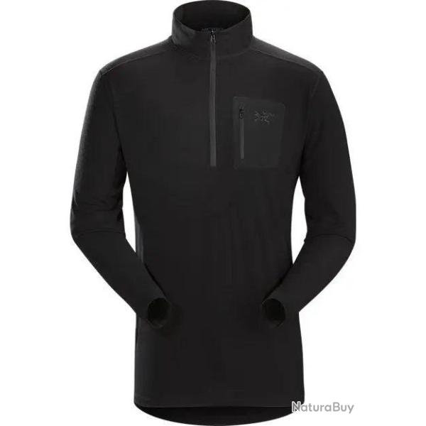 Cold WX Zip Neck AR - Noir / S