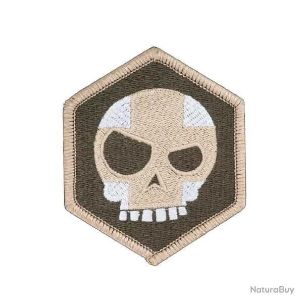 Cross Hex Patch - Olive Drab