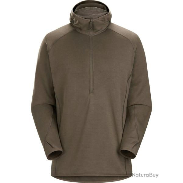 Delta AR 1/2 Zip Neck Hoody - Noir / S