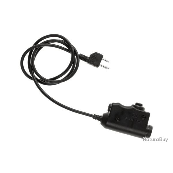 Earmor M51 Tactical PTT Midland - Black