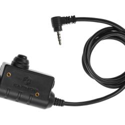 Earmor M51 Tactical PTT YEASU - Black