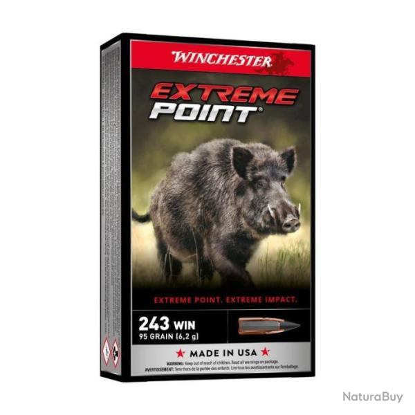 winchester 30-06 150gr extreme point cartouches munitions bte20