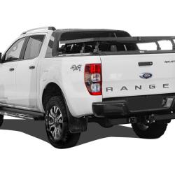Galerie de toit pour Ford Ranger, Wildtrak et Raptor &agrave; Roll Top (2012 et suivantes)