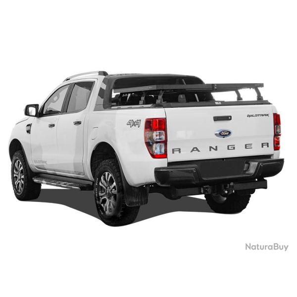 Galerie de toit pour Ford Ranger, Wildtrak et Raptor � Roll Top (2012 et suivantes)
