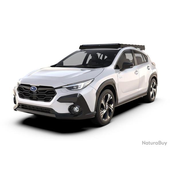 Galerie de toit pour Subaru Crosstrek 3e g�n�ration GU, Slimsport, pr�t barre LED