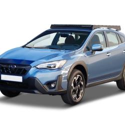 Galerie de toit pour Subaru XV Crosstrek 2e g&eacute;n&eacute;ration GT, Slimsport, pr&ecirc;t barre LED