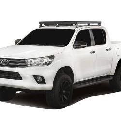 Galerie de toit sur rails pour Toyota Hilux, Revo double cabine (2016 et suivantes)